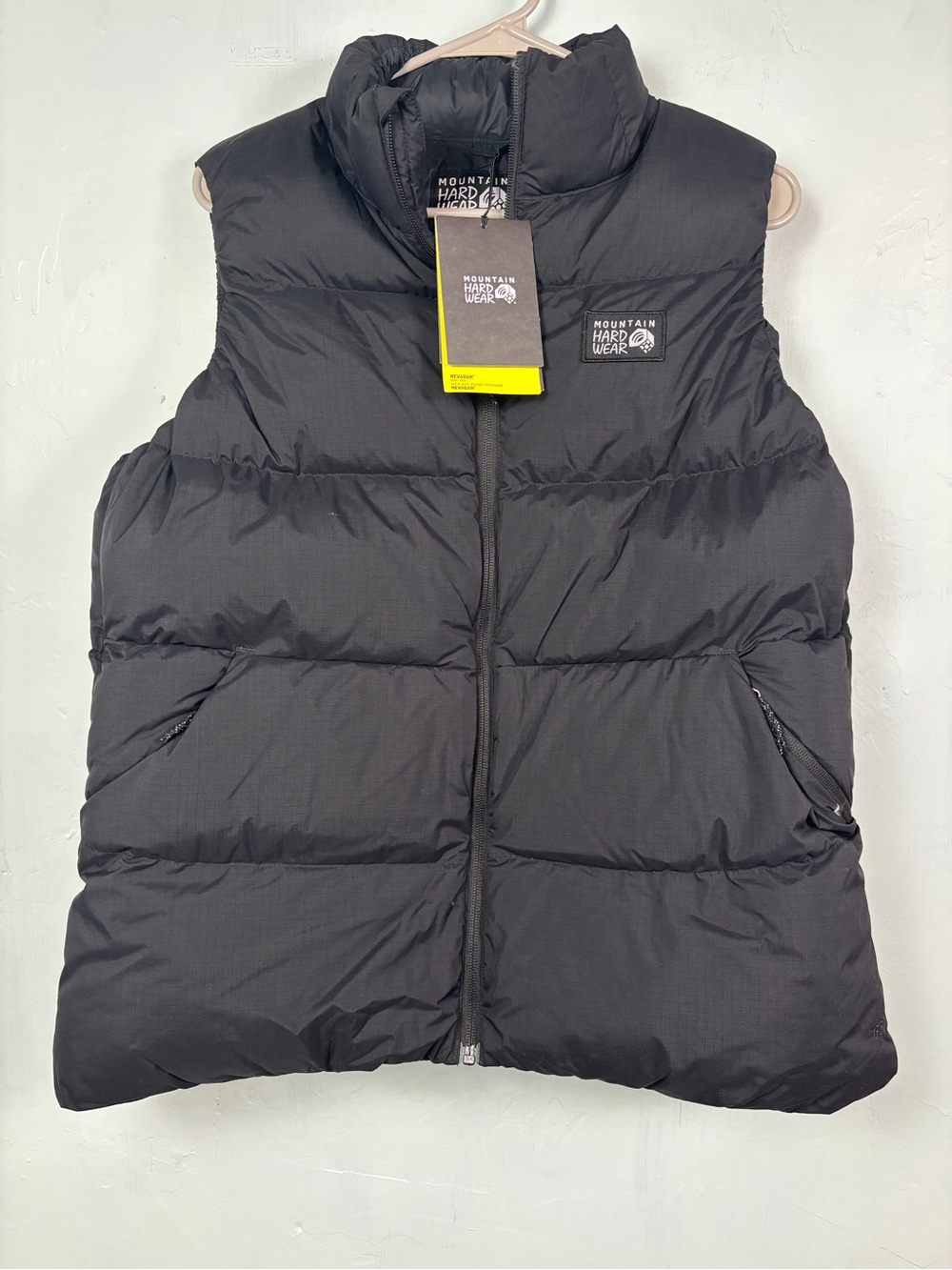 NWT Mountain Hardwear Women’s Nevadan Black Down Quilted Puffer Vest